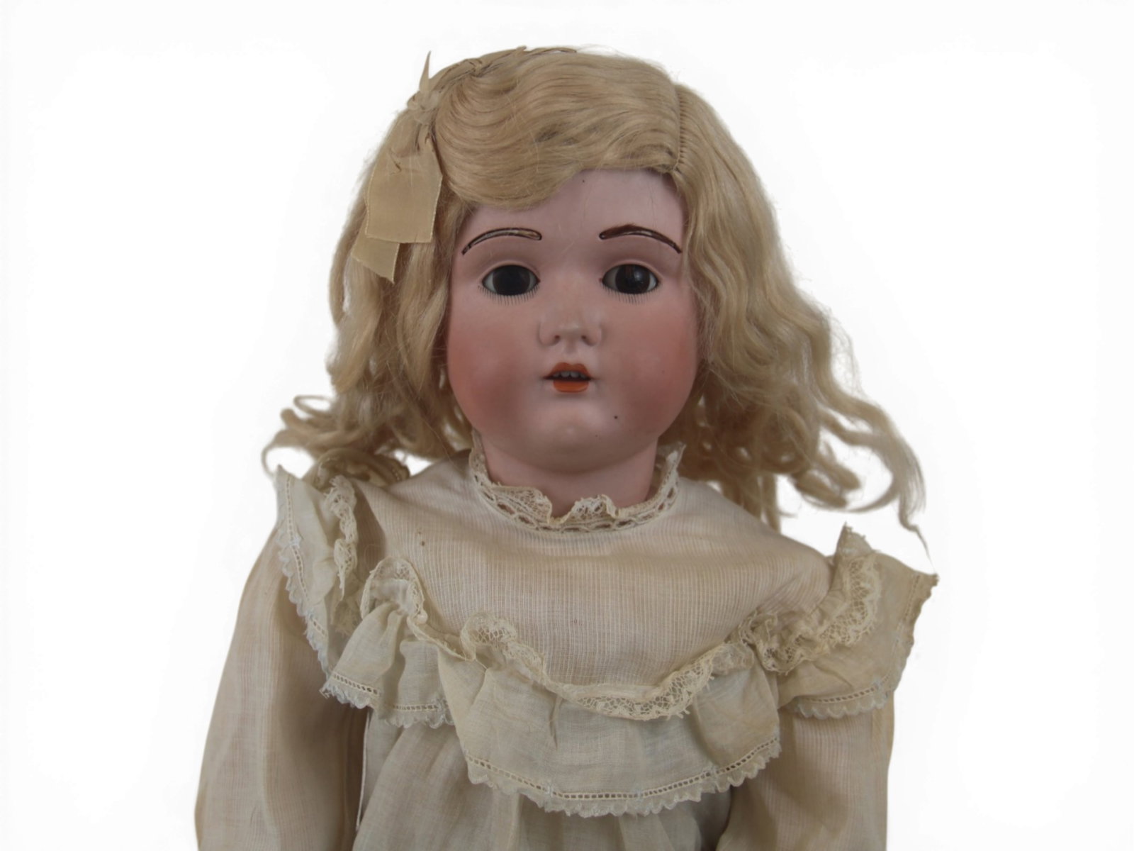 Kestner 196 Bisque Head Doll - 2