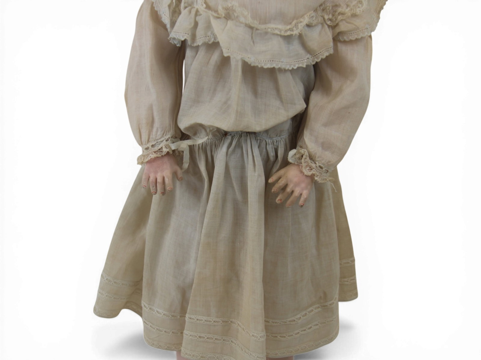 Kestner 196 Bisque Head Doll - 3