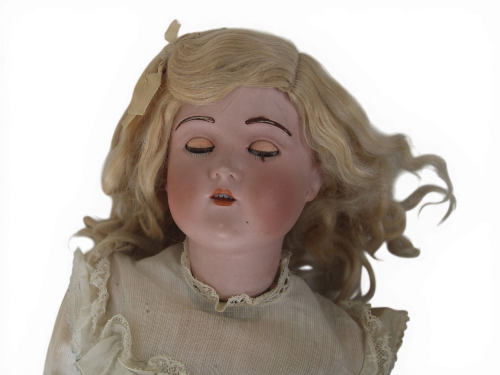 Kestner 196 Bisque Head Doll - 4