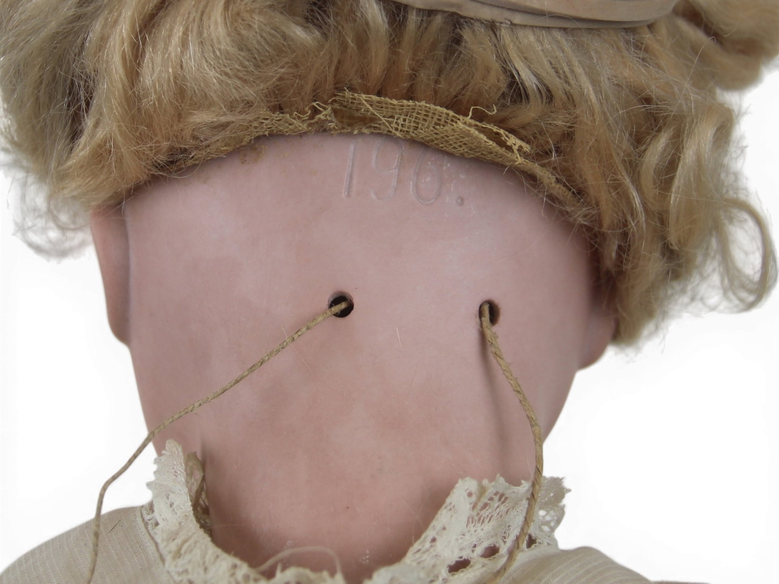Kestner 196 Bisque Head Doll - 8