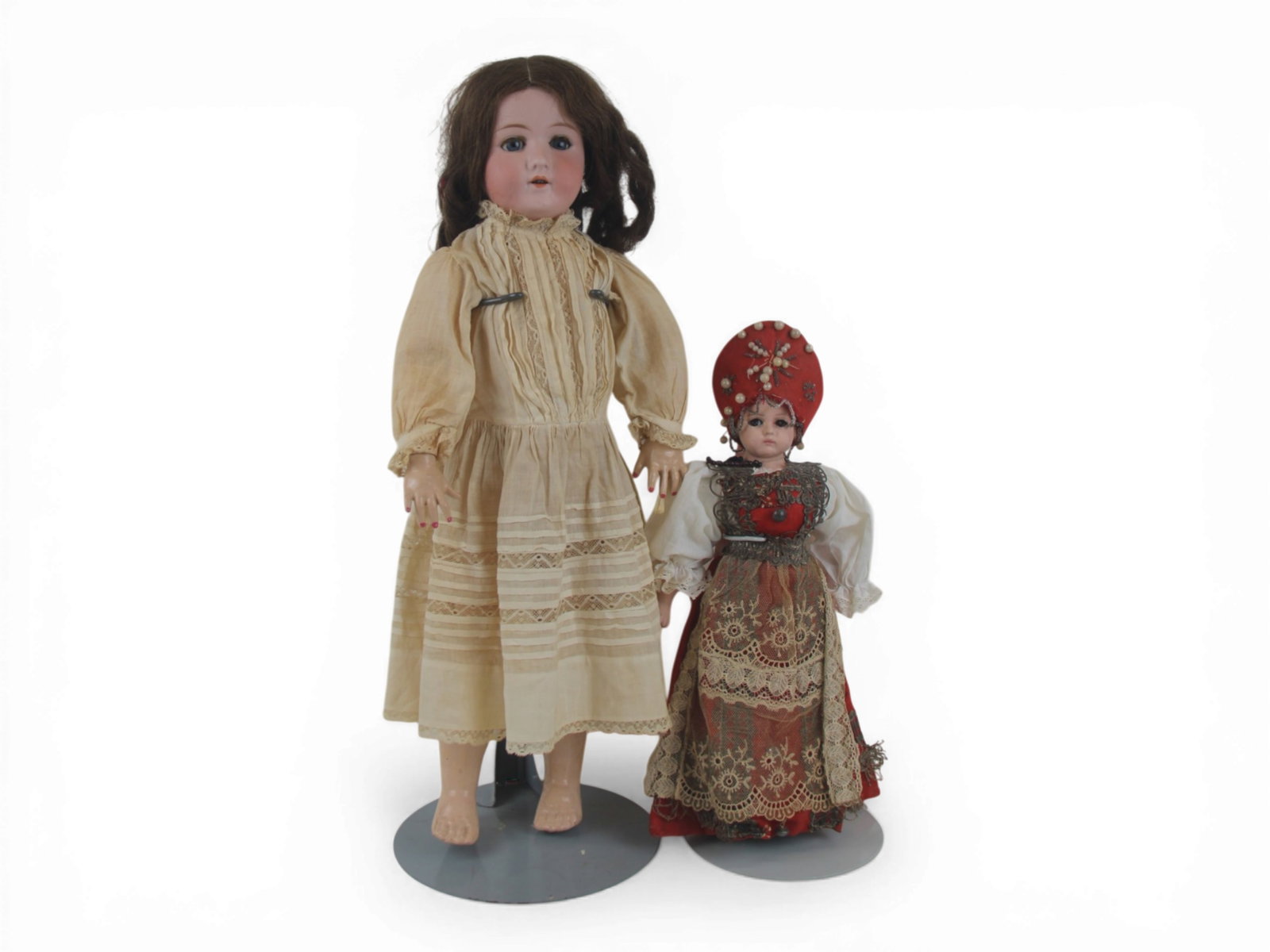 (2) Antique Dolls with Regional Dress (1 of 12)
