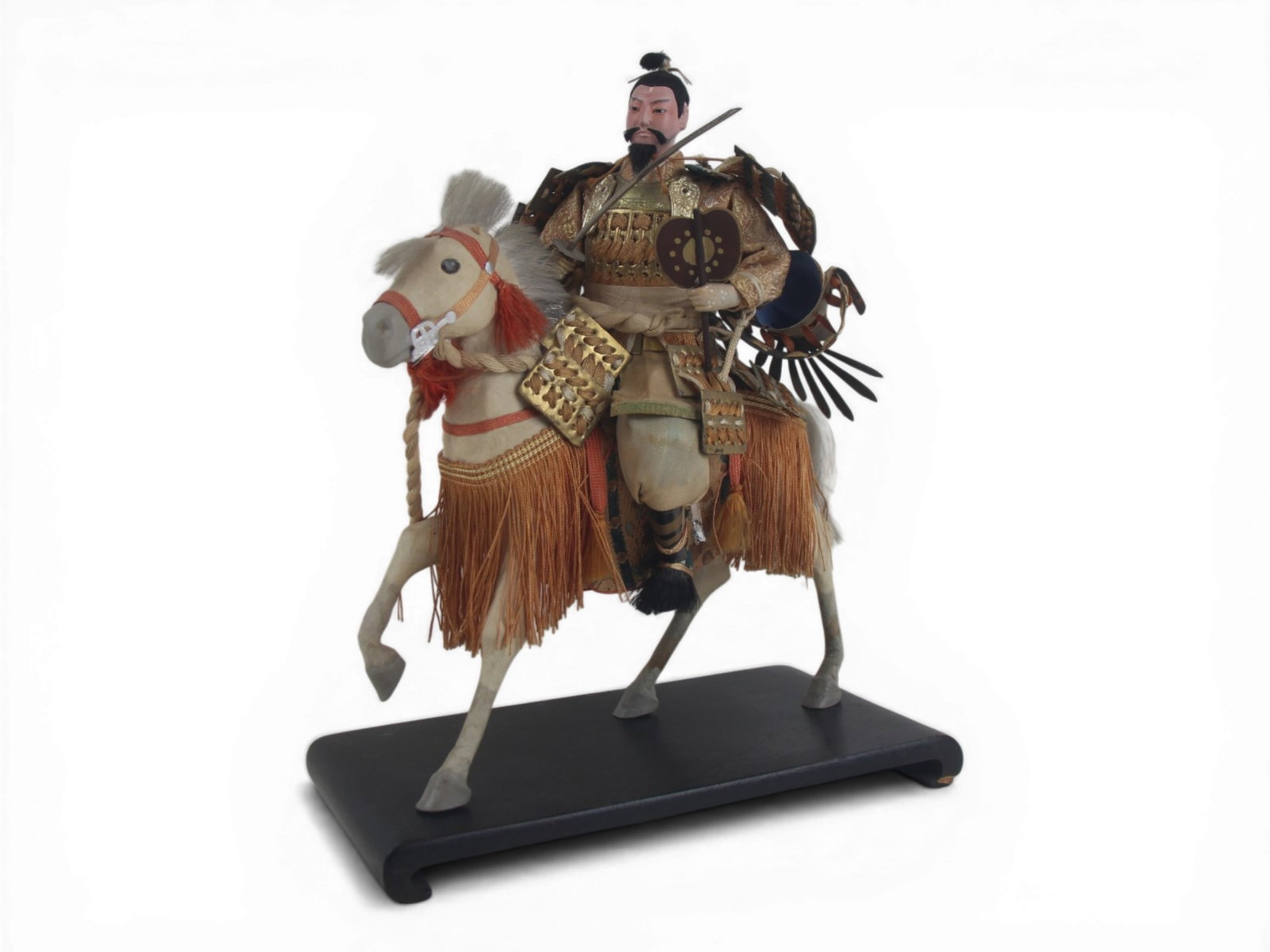 (3) Antique Samurai Dolls - 6