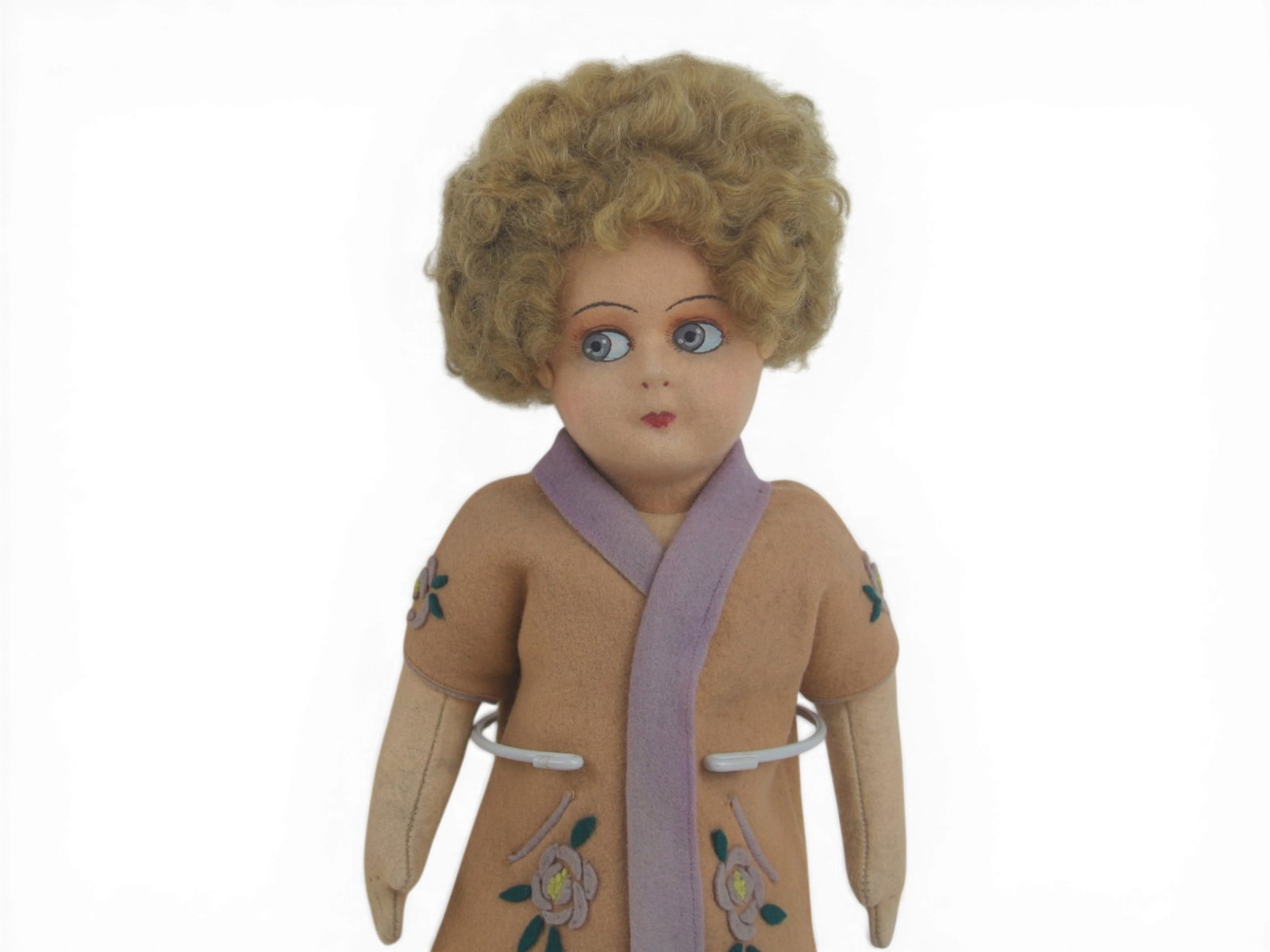 (2) Lenci Type Felt Dolls - 3