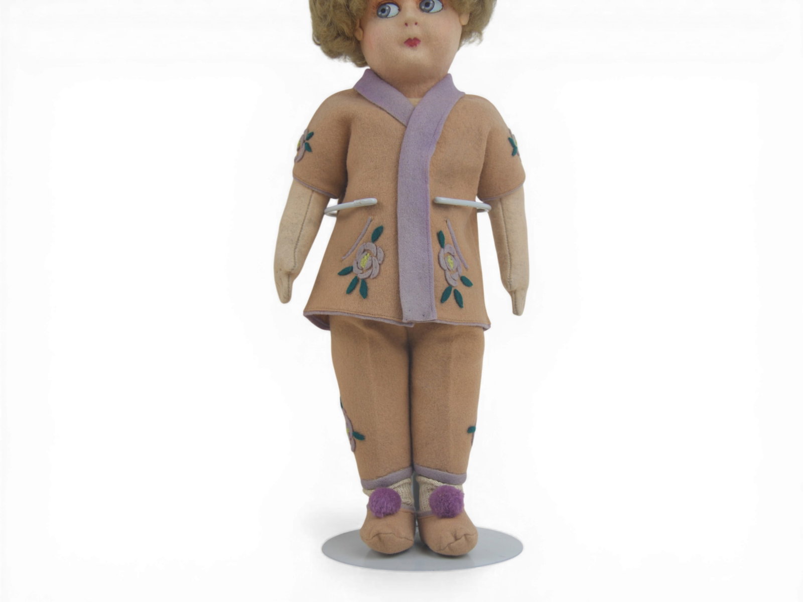 (2) Lenci Type Felt Dolls - 4