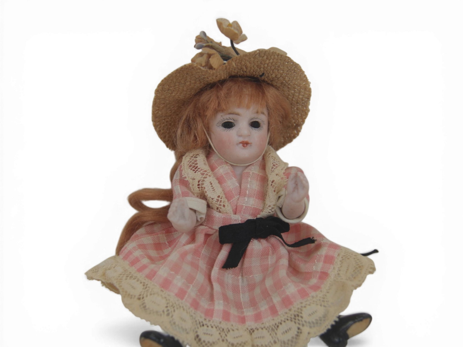 (3) German All Bisque Dolls - 11