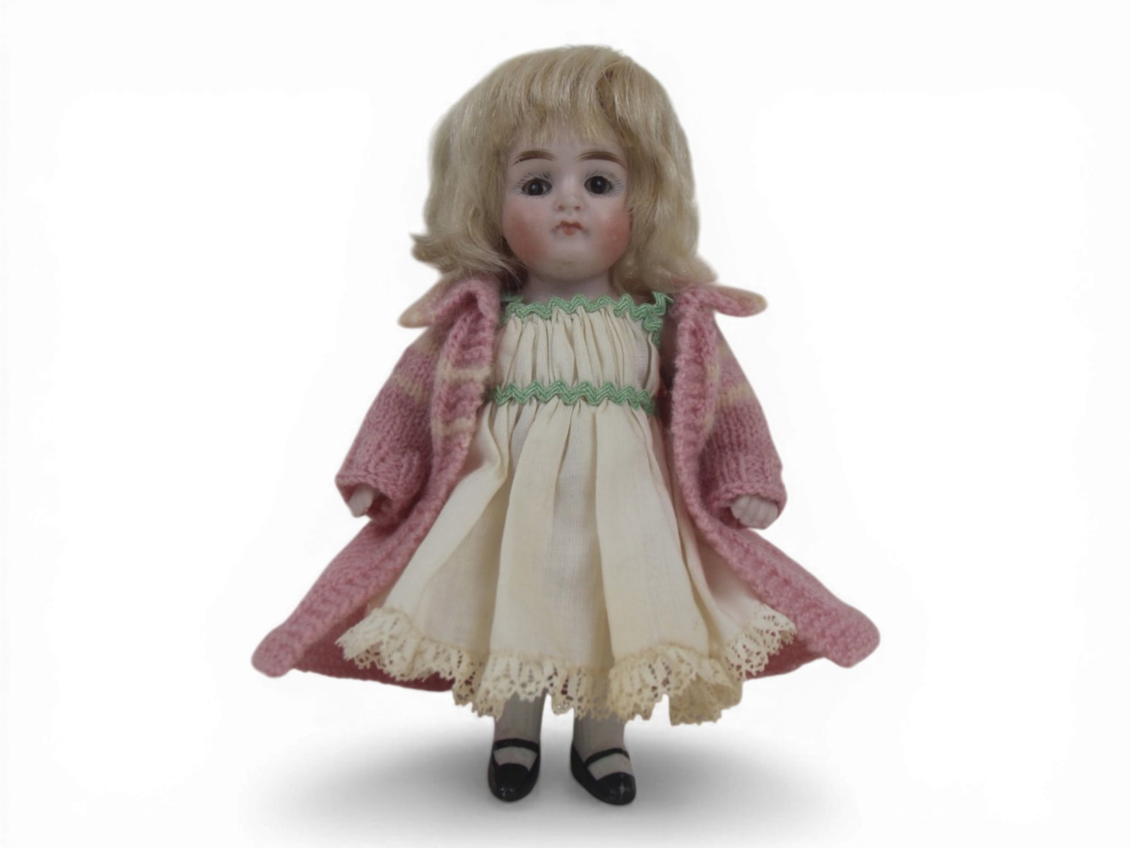 (3) German All Bisque Dolls - 5