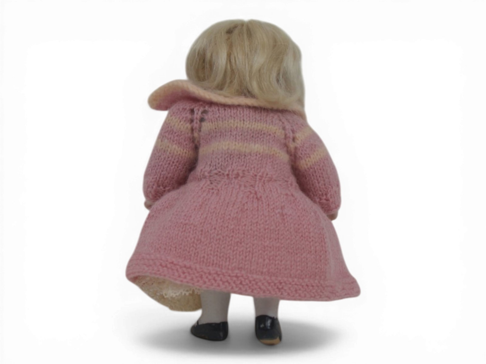 (3) German All Bisque Dolls - 7