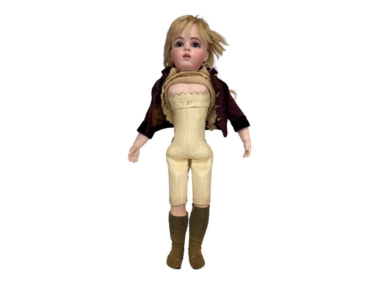 Bru Jne 7 French Bisque Doll - 19