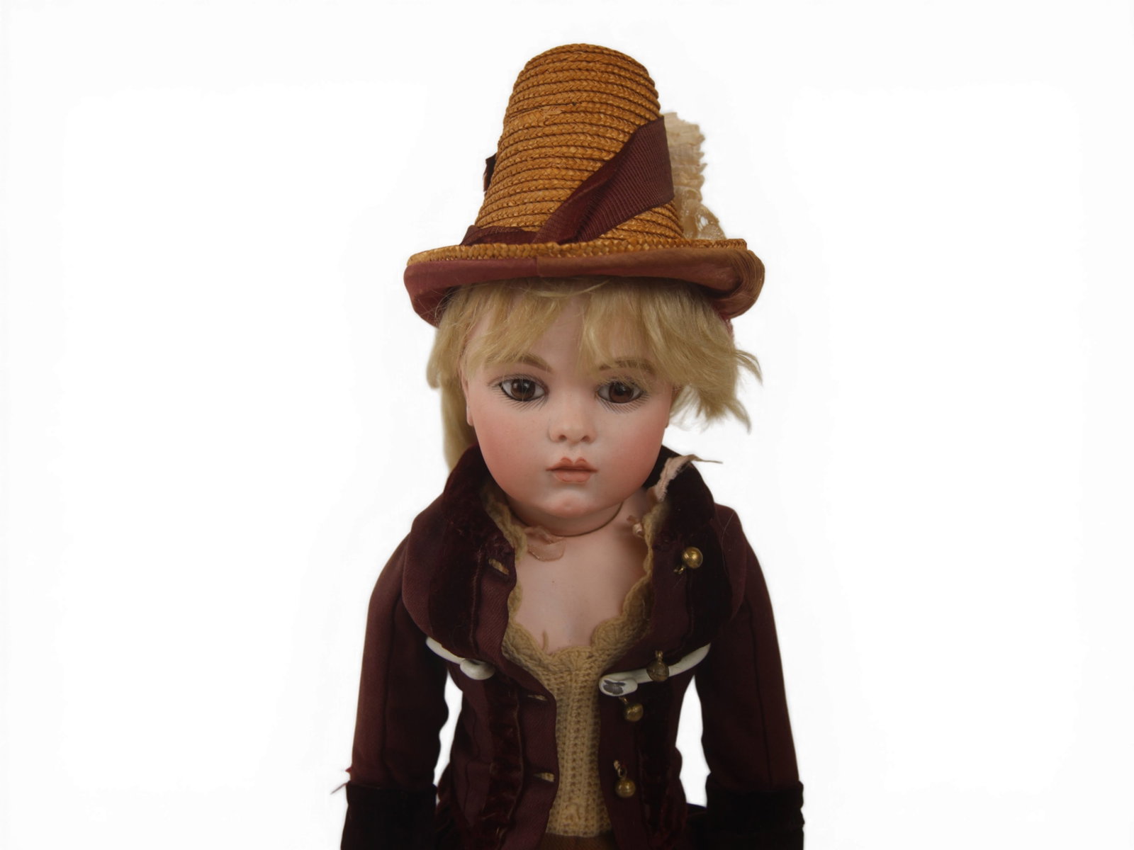 Bru Jne 7 French Bisque Doll - 3