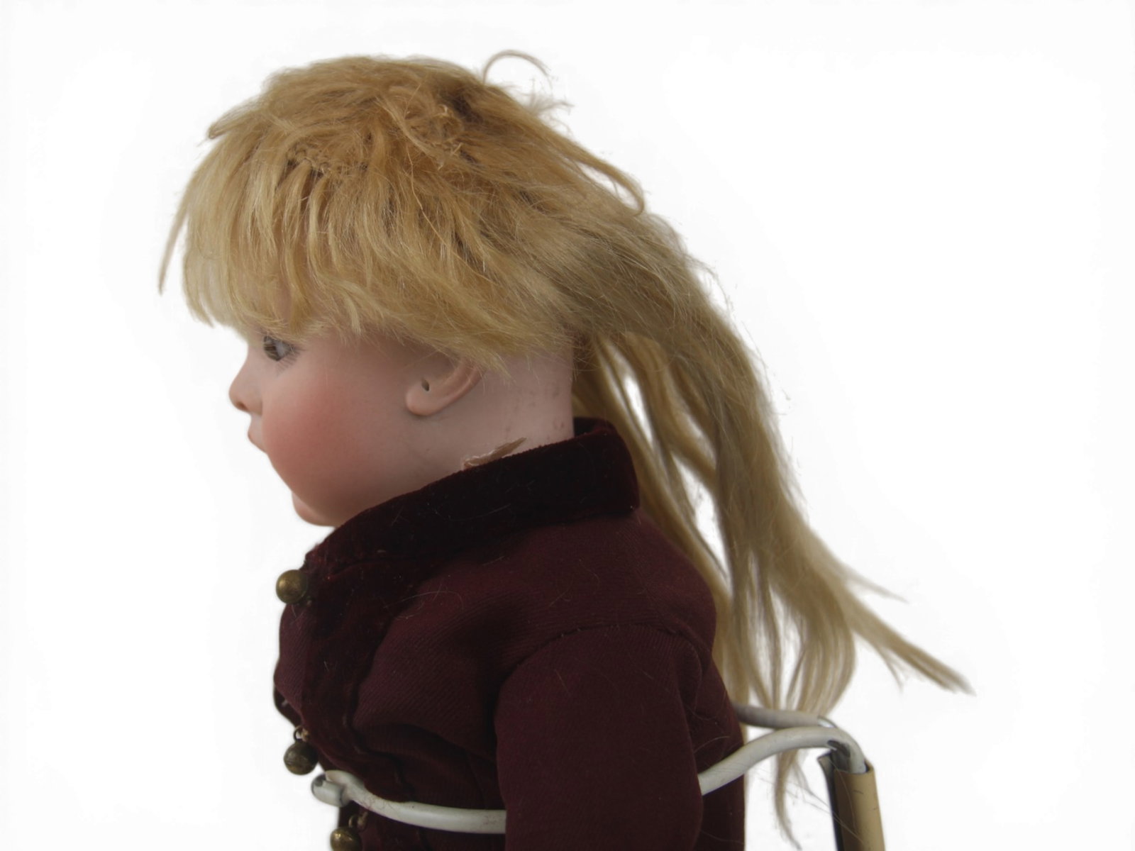 Bru Jne 7 French Bisque Doll - 5