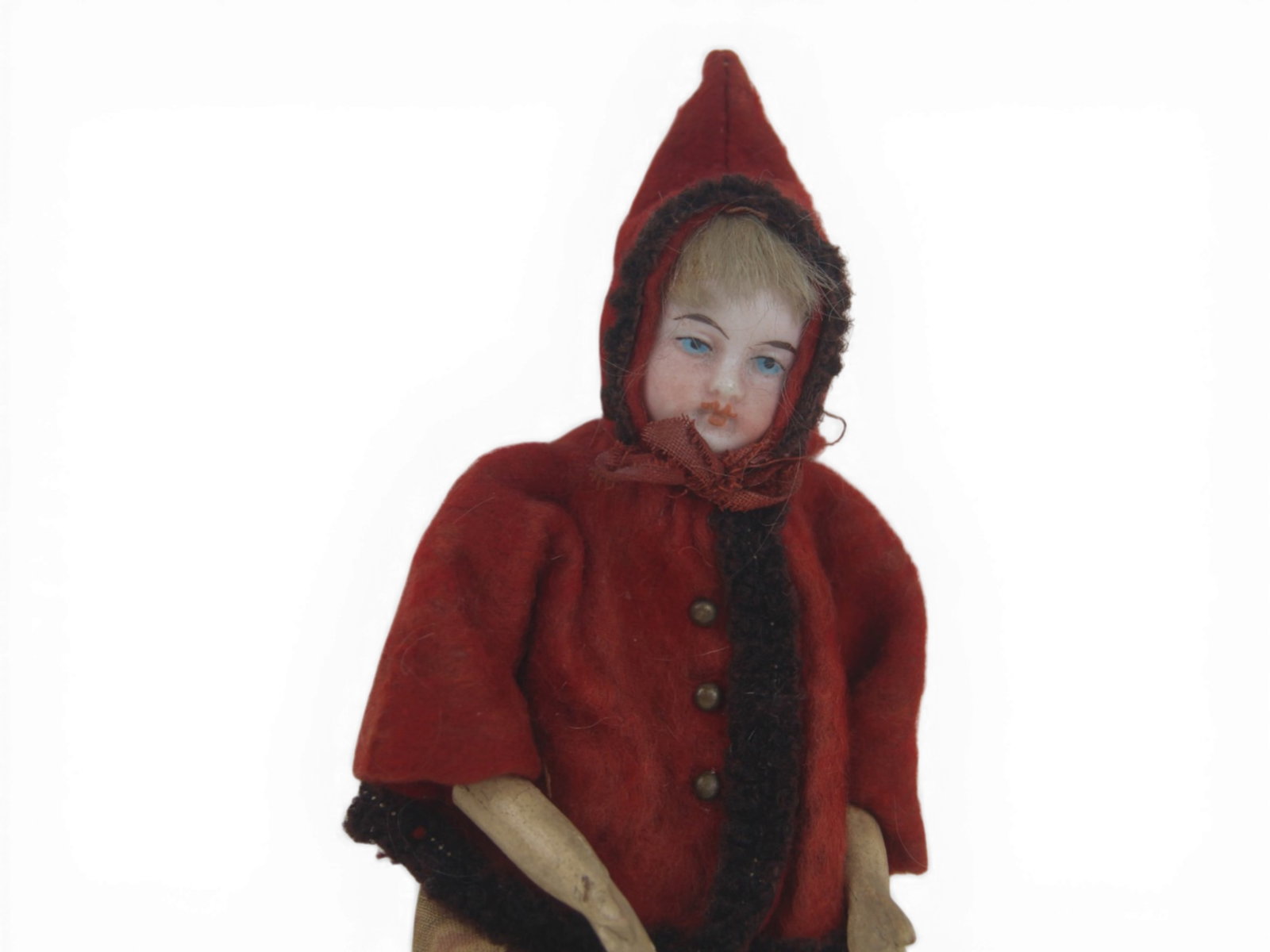 (4) Bisque Head Dolls - 10