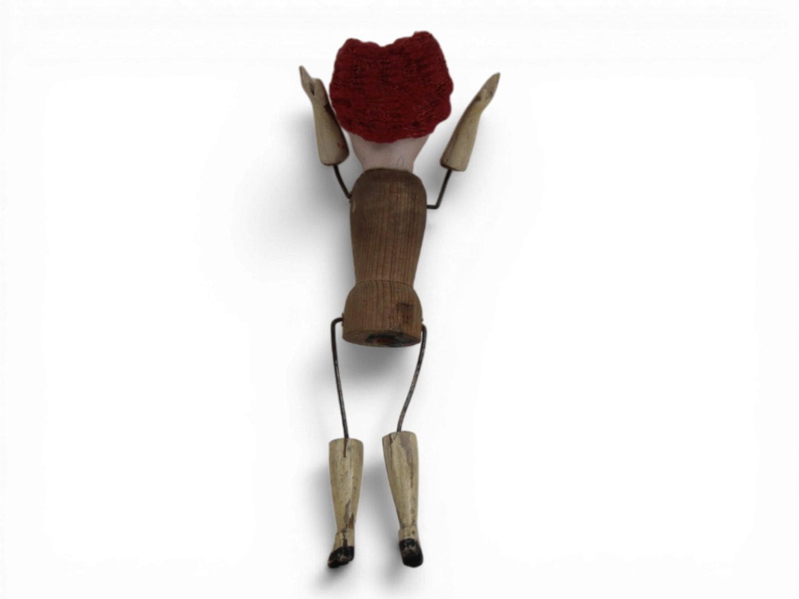 (4) Bisque Head Dolls - 14