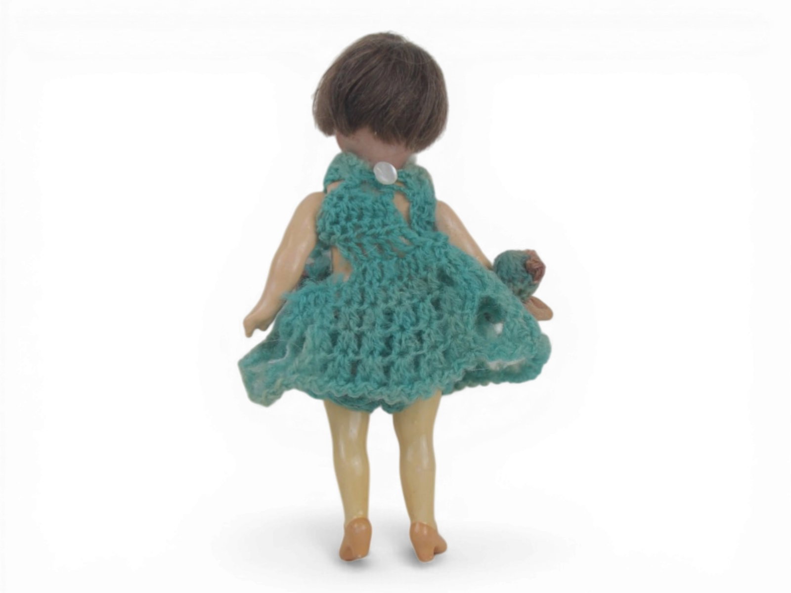 (4) Bisque Head Dolls - 4