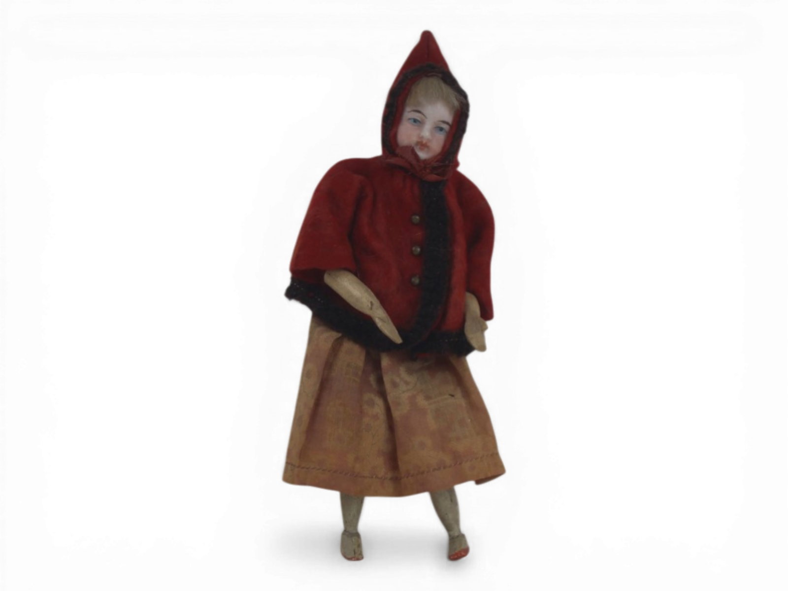 (4) Bisque Head Dolls - 9