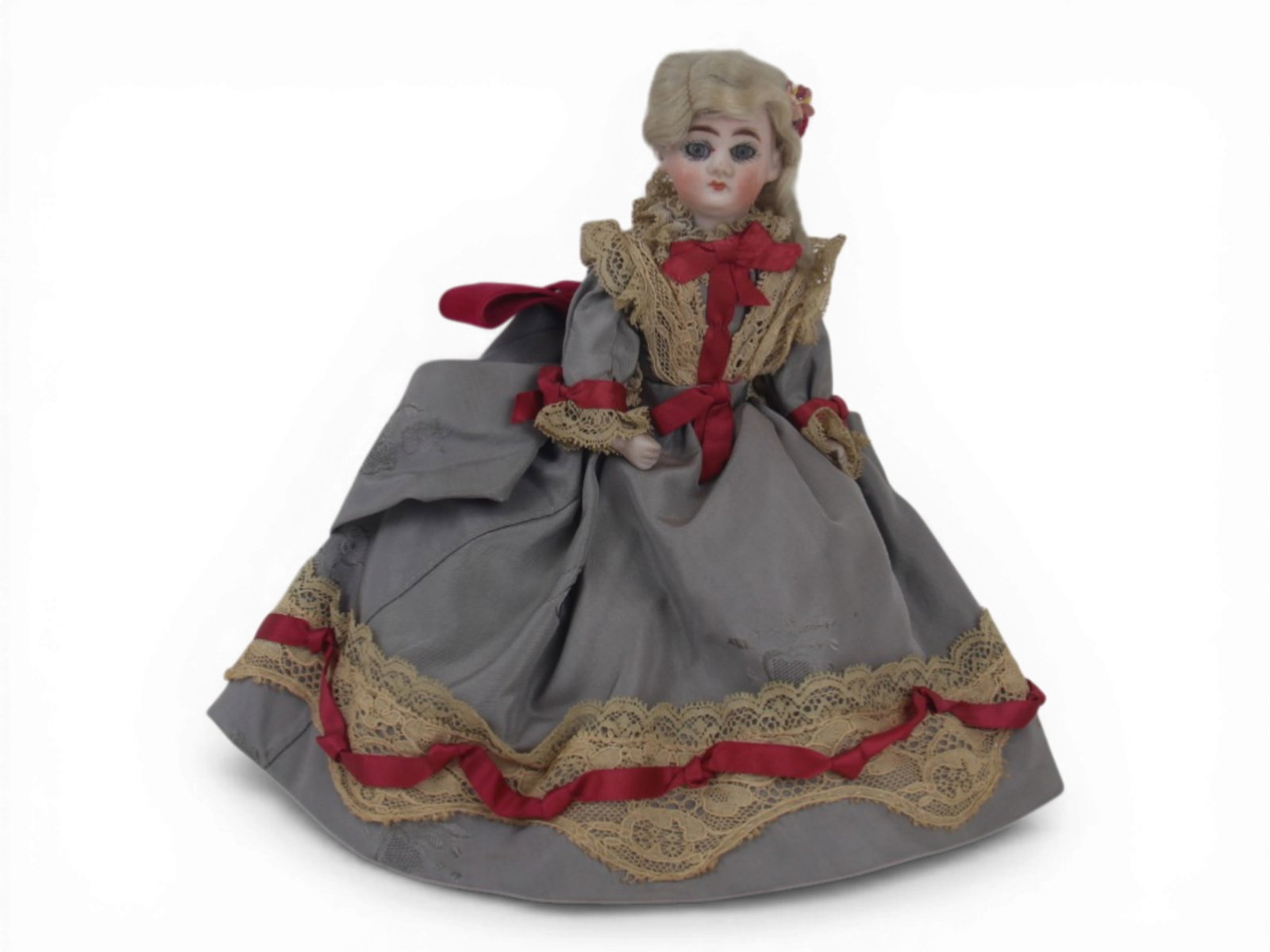 (5) German Bisque Head Dolls - 10