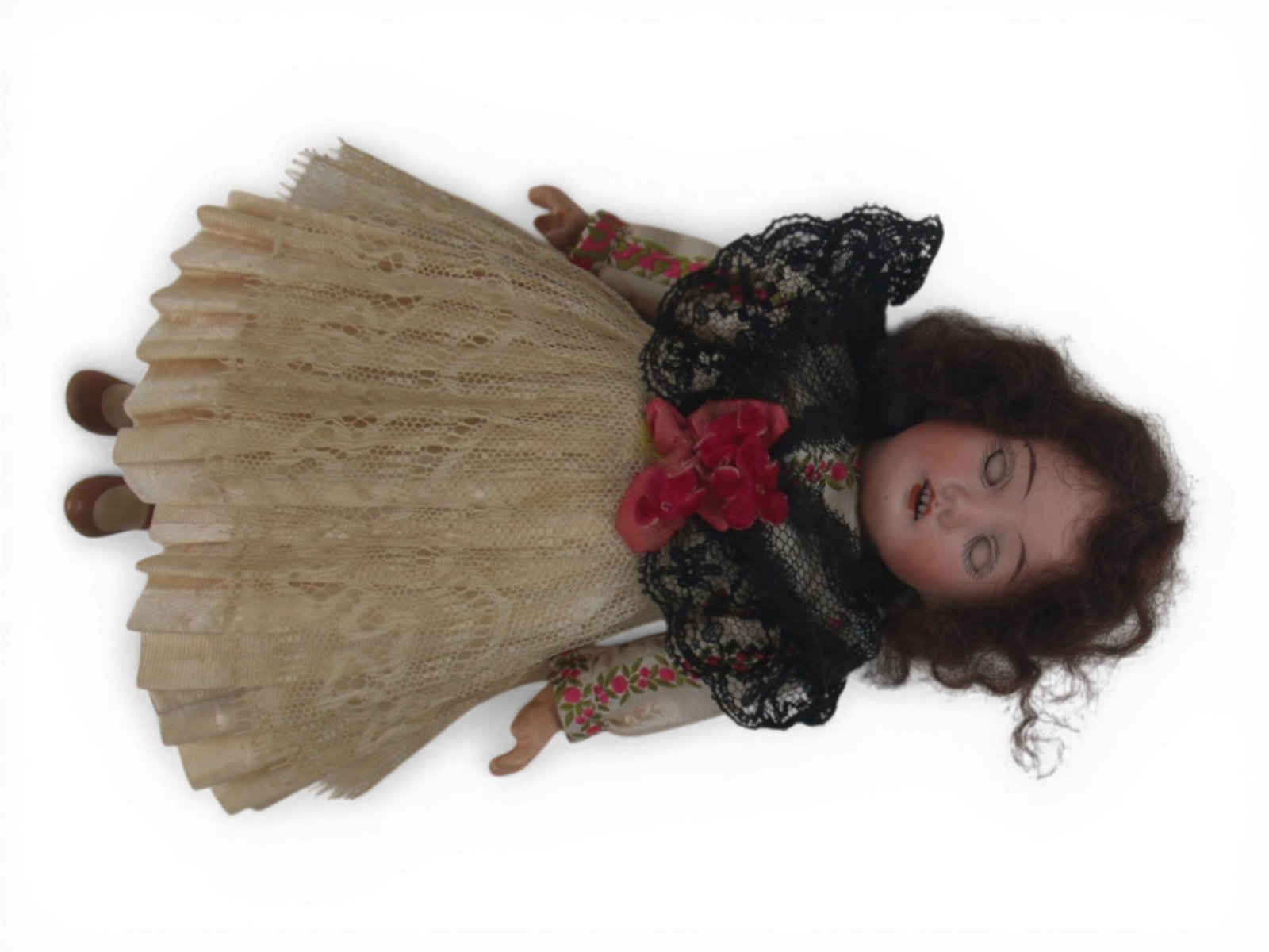 (5) German Bisque Head Dolls - 9