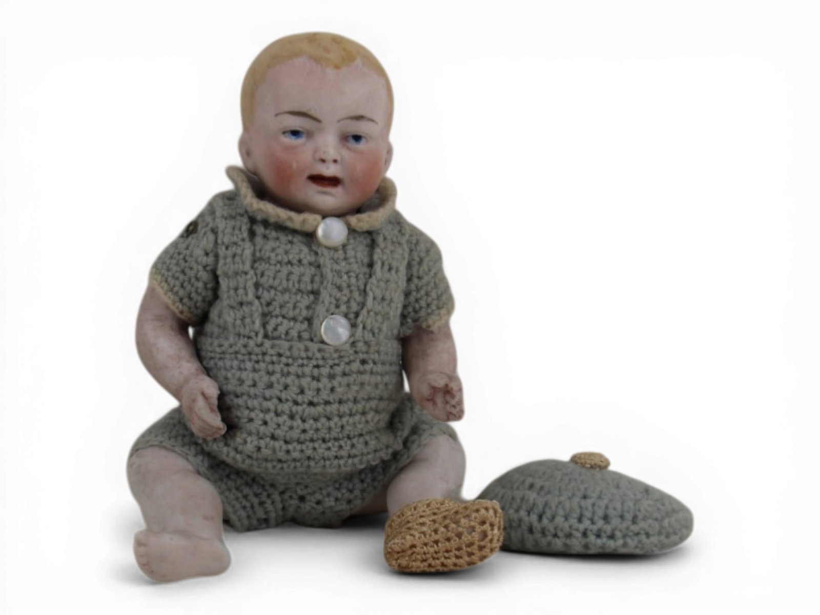 (7) German Bisque Dolls - 16