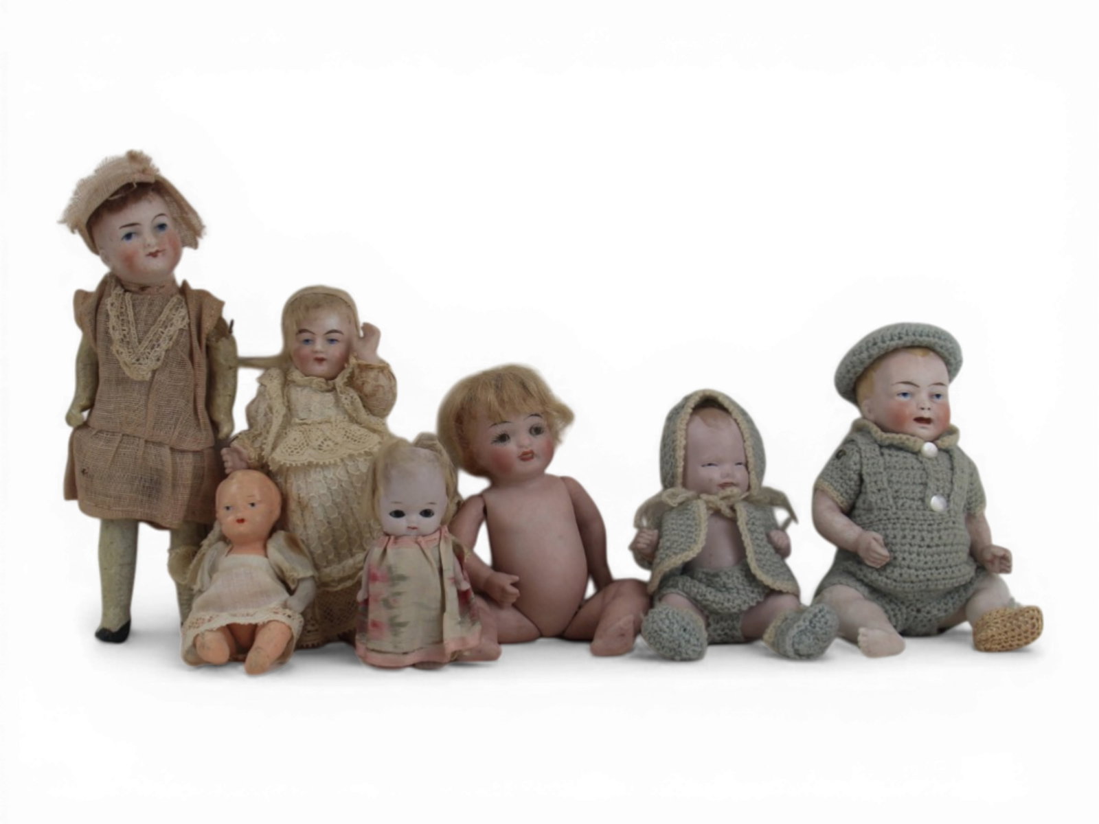 (7) German Bisque Dolls (1 of 17)