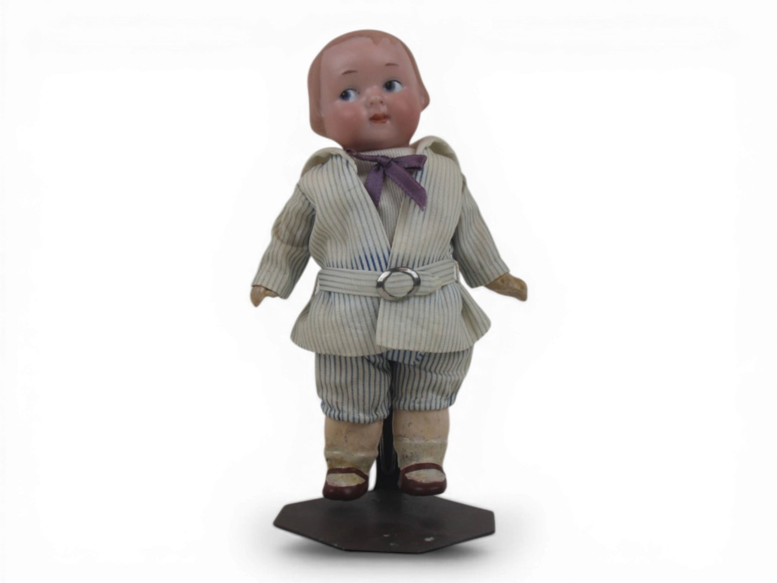 (2) German Bisque Head Dolls - 2