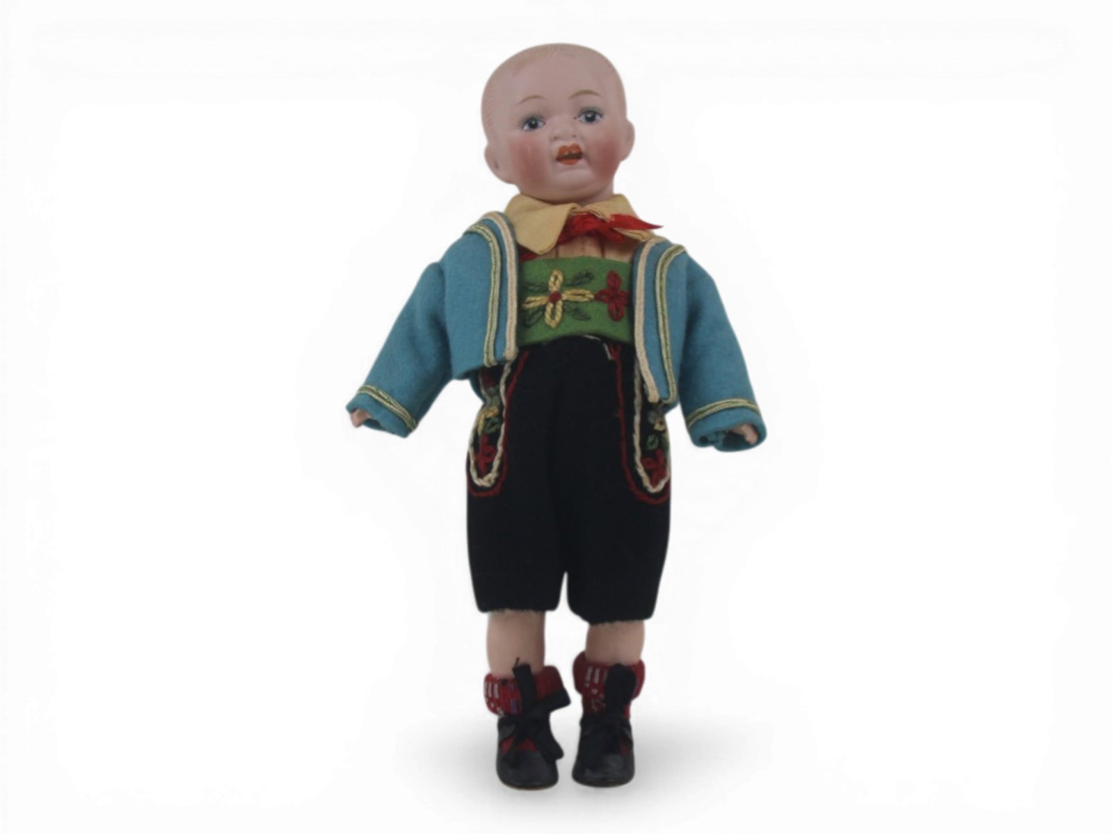 (2) German Bisque Head Dolls - 5