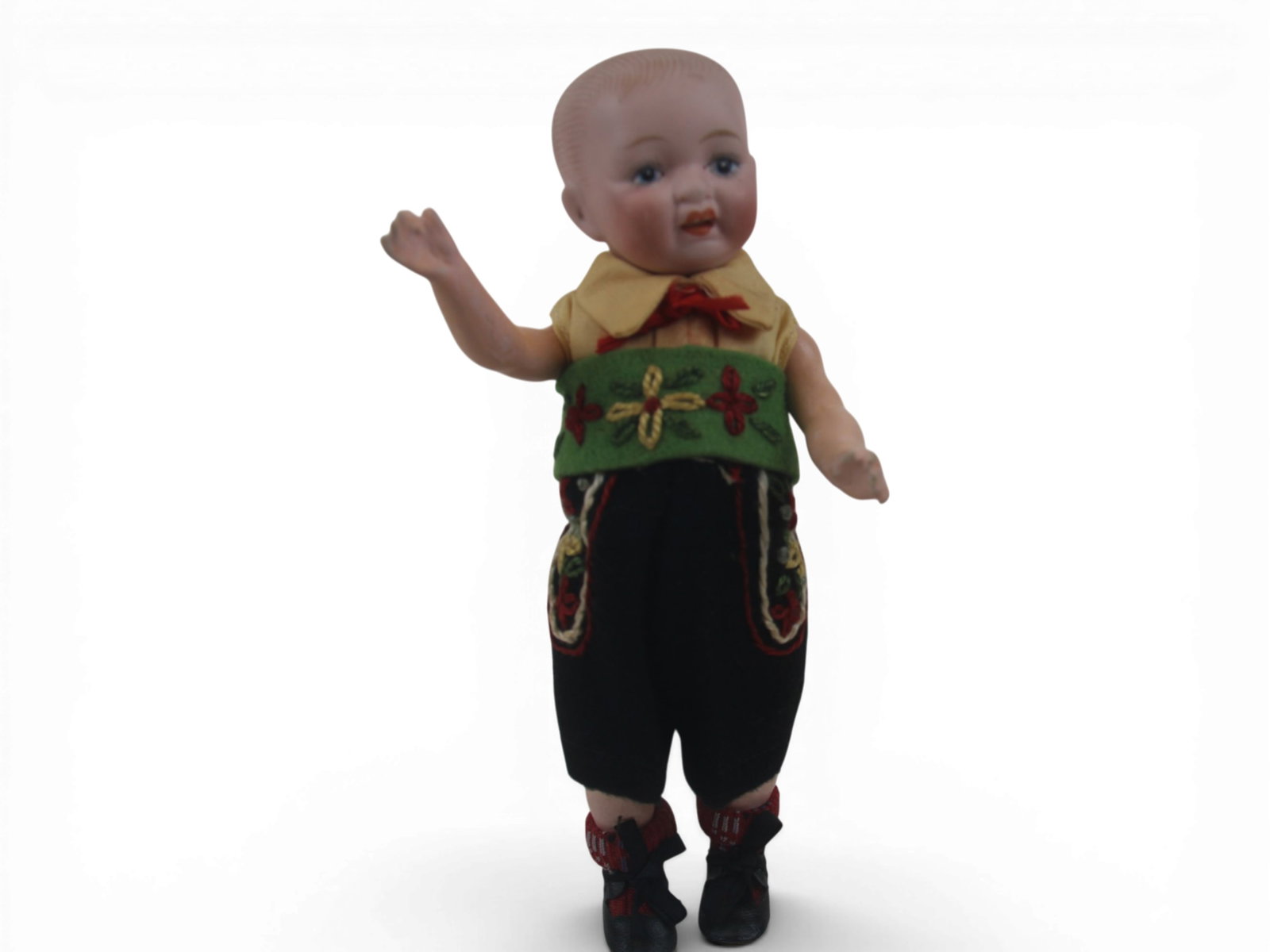 (2) German Bisque Head Dolls - 7