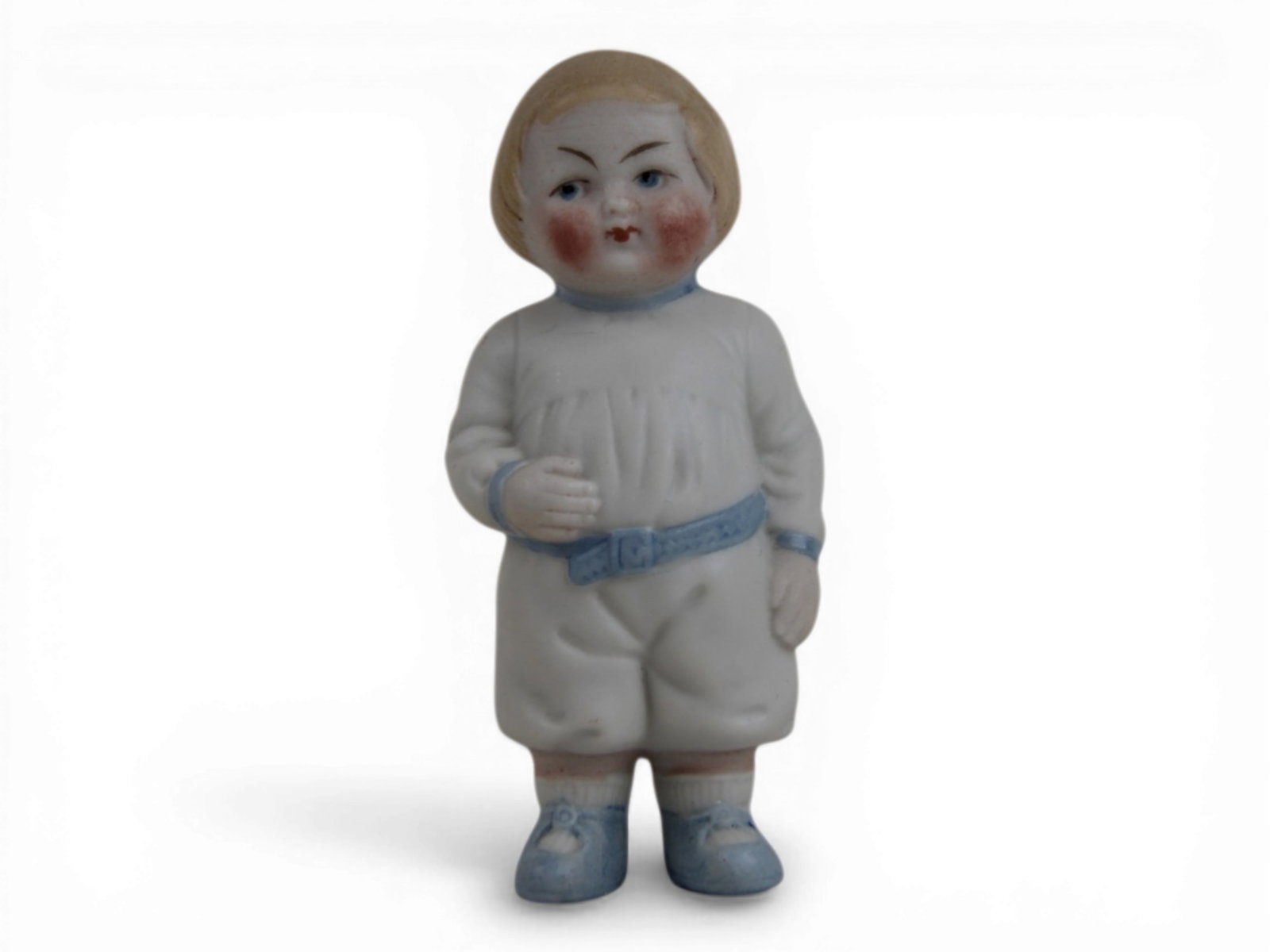 (3) German Bisque Head Dolls - 11