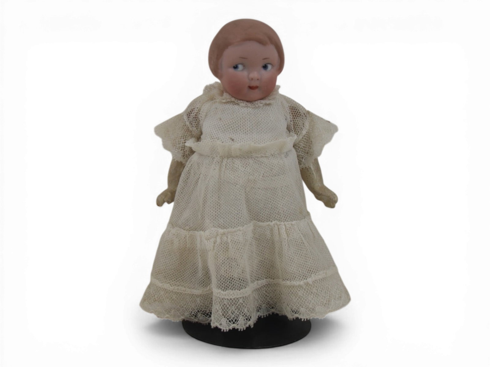 (3) German Bisque Head Dolls - 2