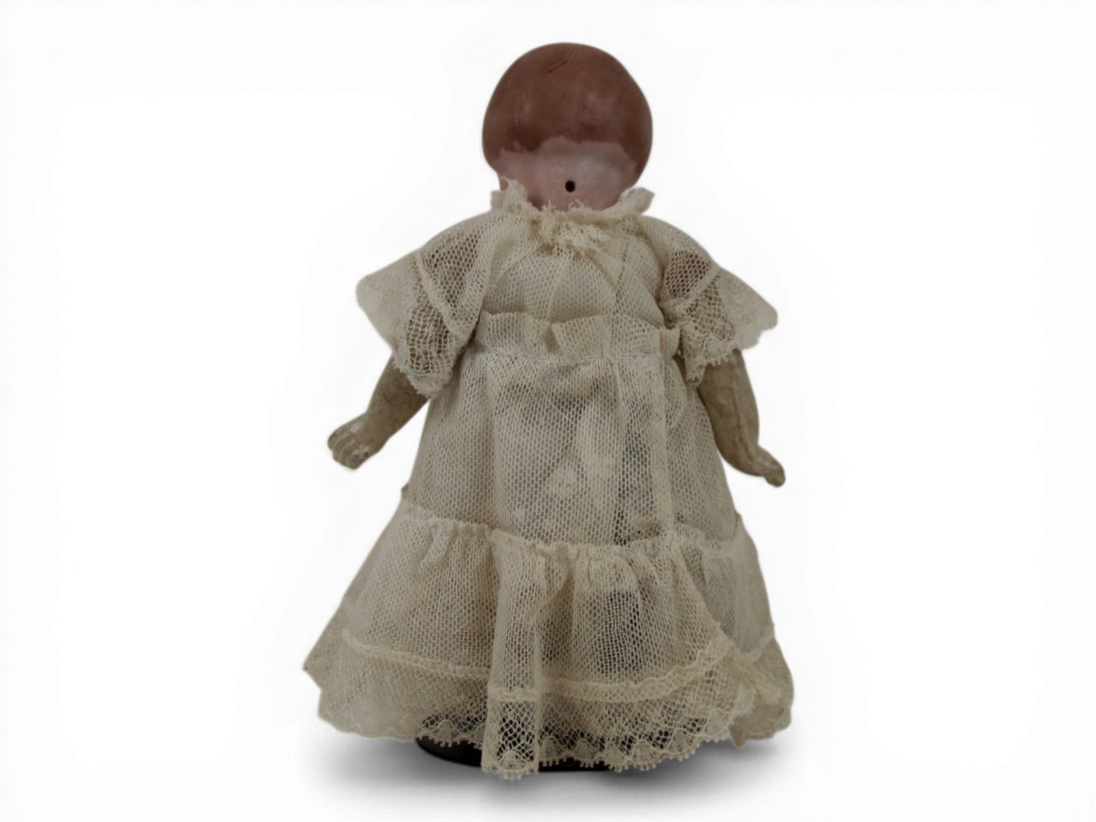 (3) German Bisque Head Dolls - 5