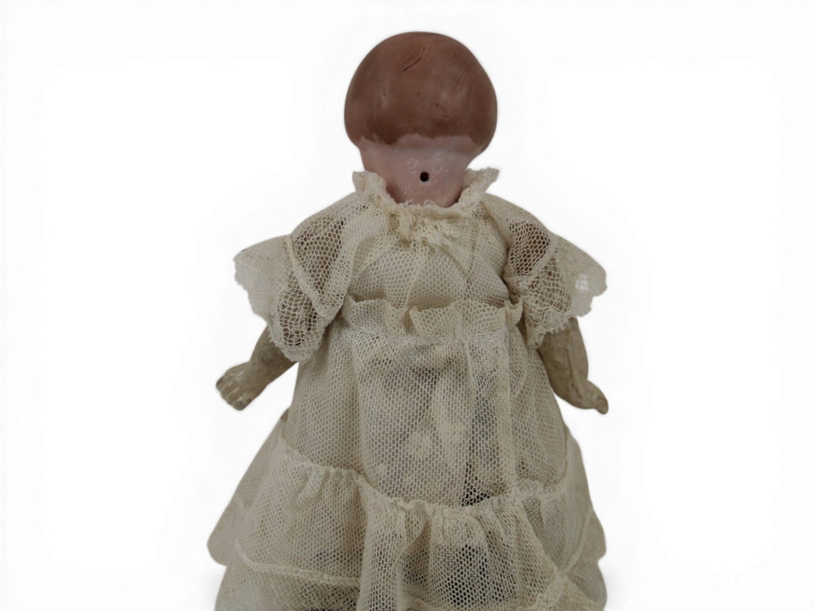 (3) German Bisque Head Dolls - 6