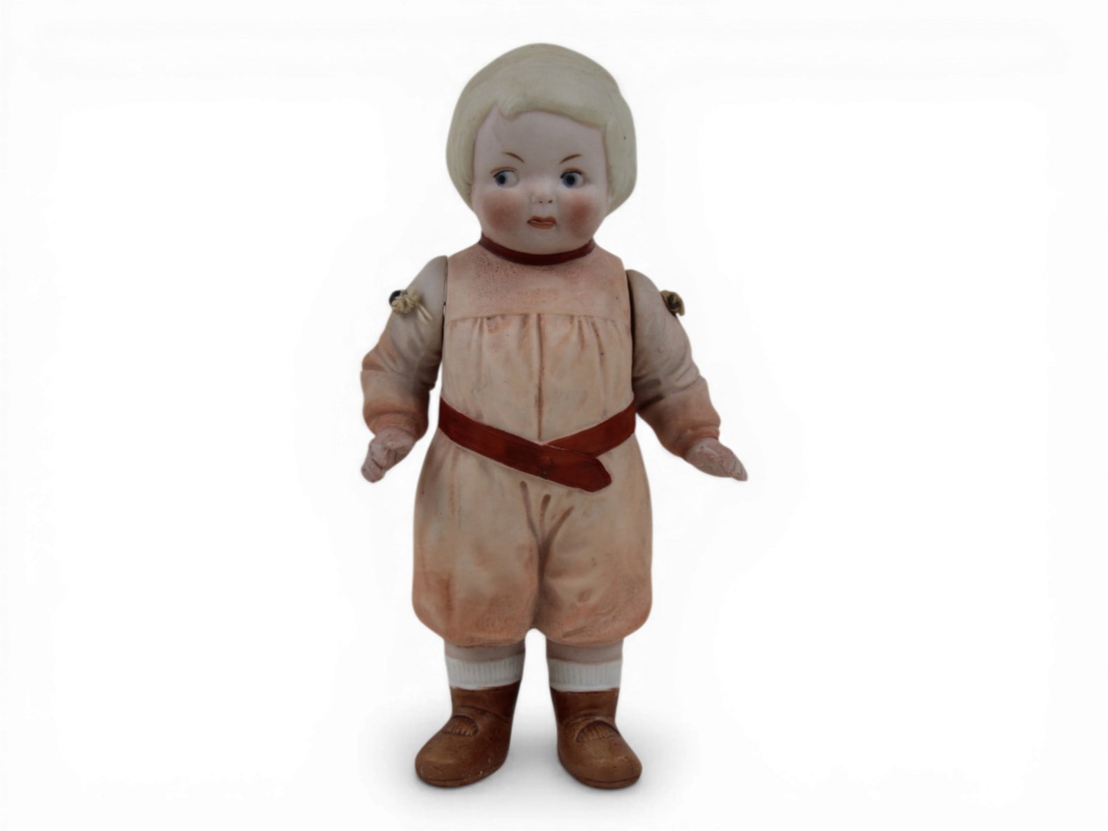 (3) German Bisque Head Dolls - 7
