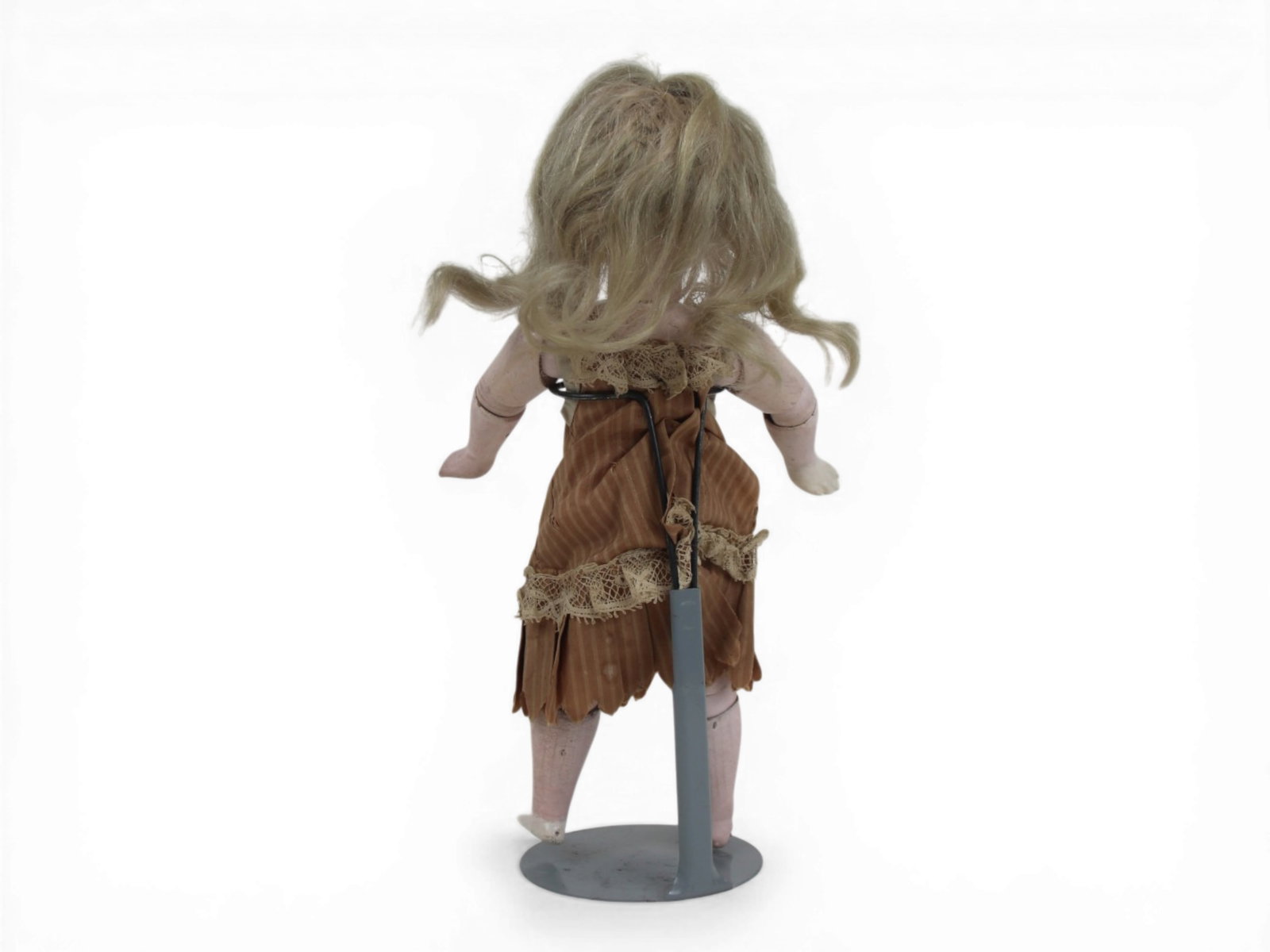 German Bisque Head Doll - 4