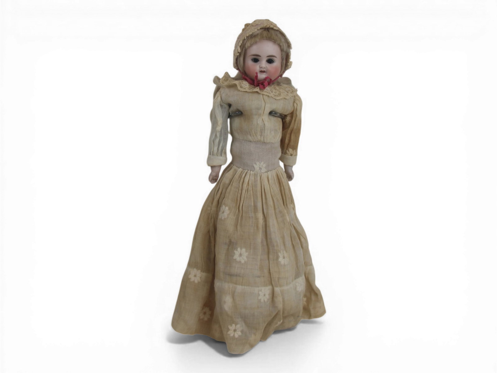 (2) German Bisque Head Dolls - 2