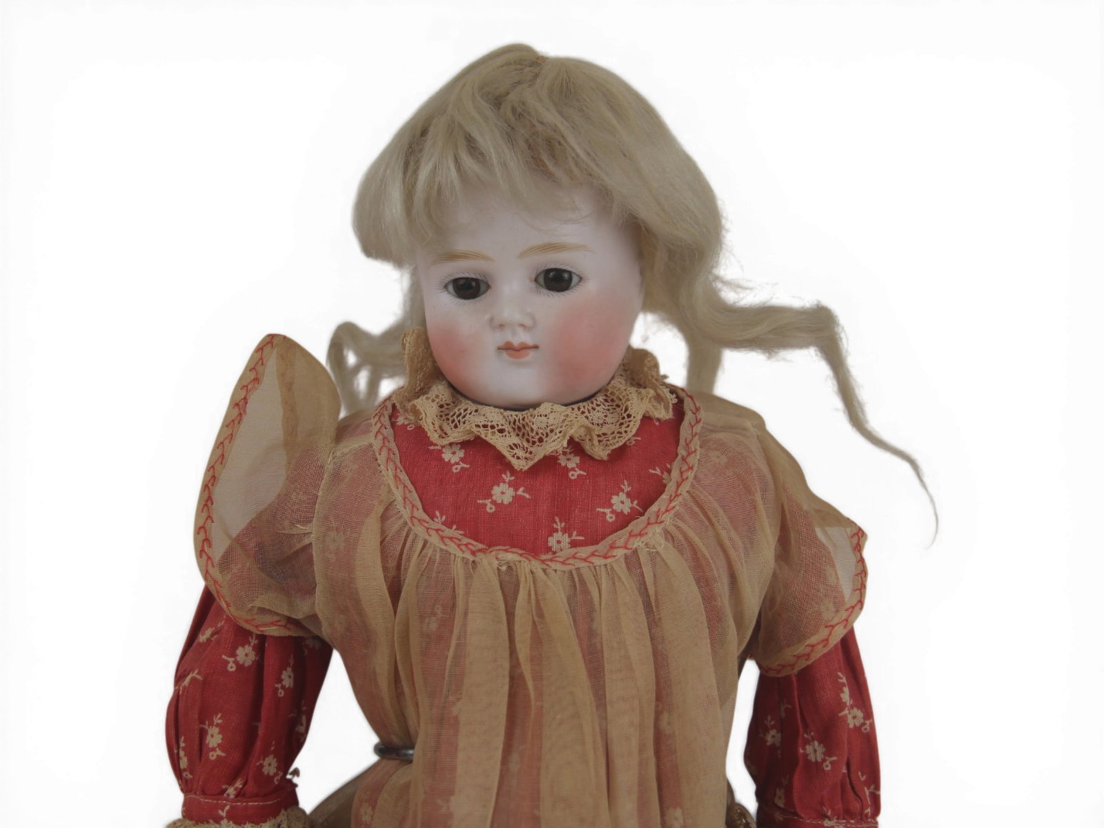 German Bisque Head Doll - 2