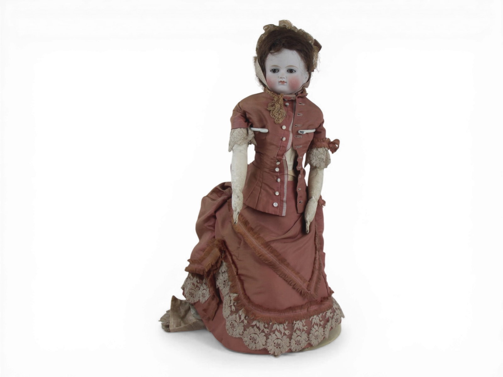 German Bisque Head Lady Doll (1 of 5)
