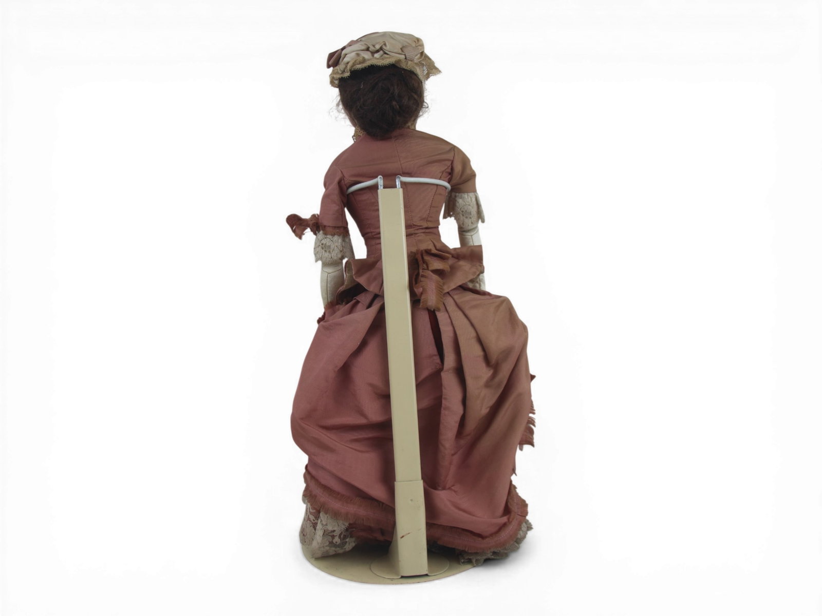 German Bisque Head Lady Doll - 5