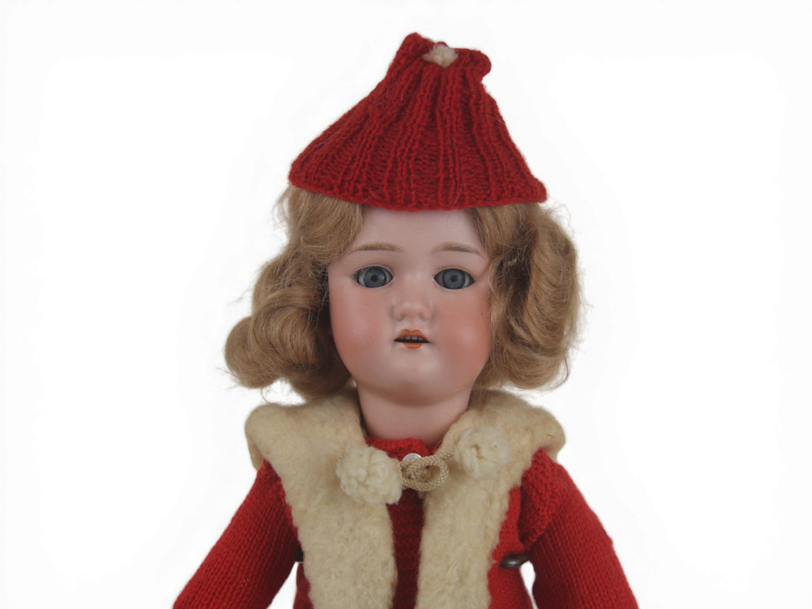 German Bisque Head Doll - 2