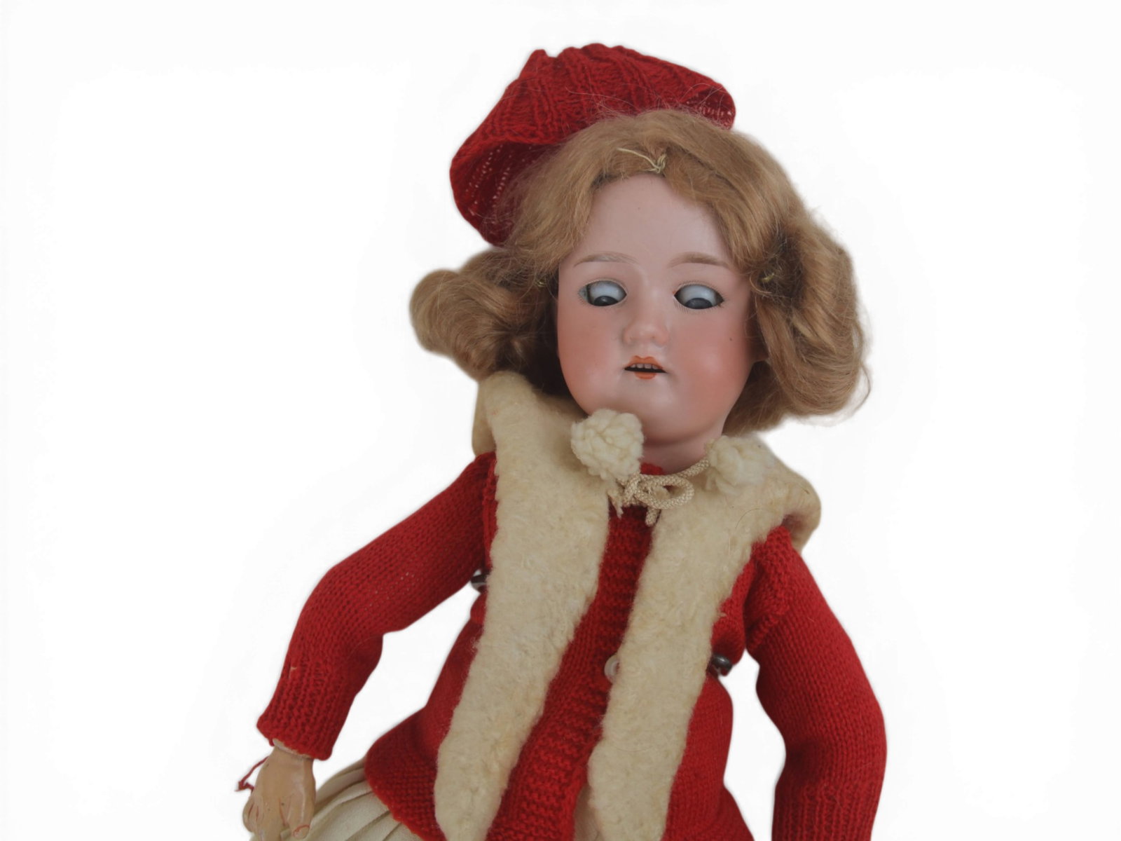 German Bisque Head Doll - 3