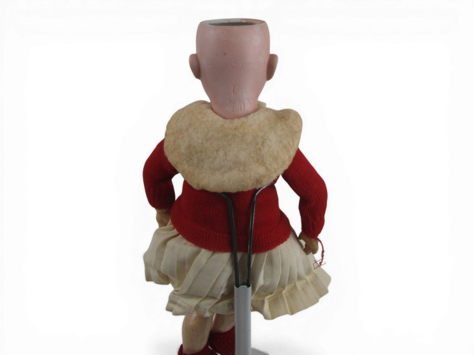 German Bisque Head Doll - 5