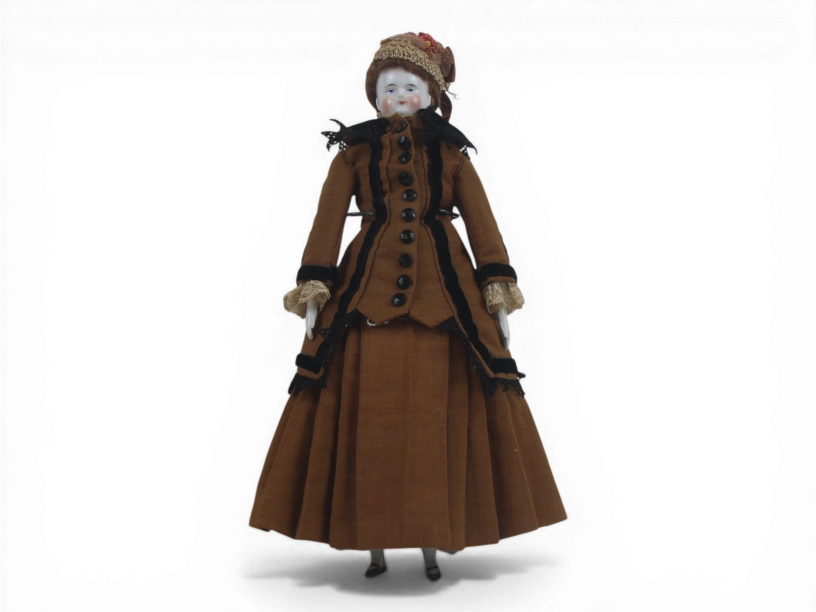 (2) China Head Dolls - 2