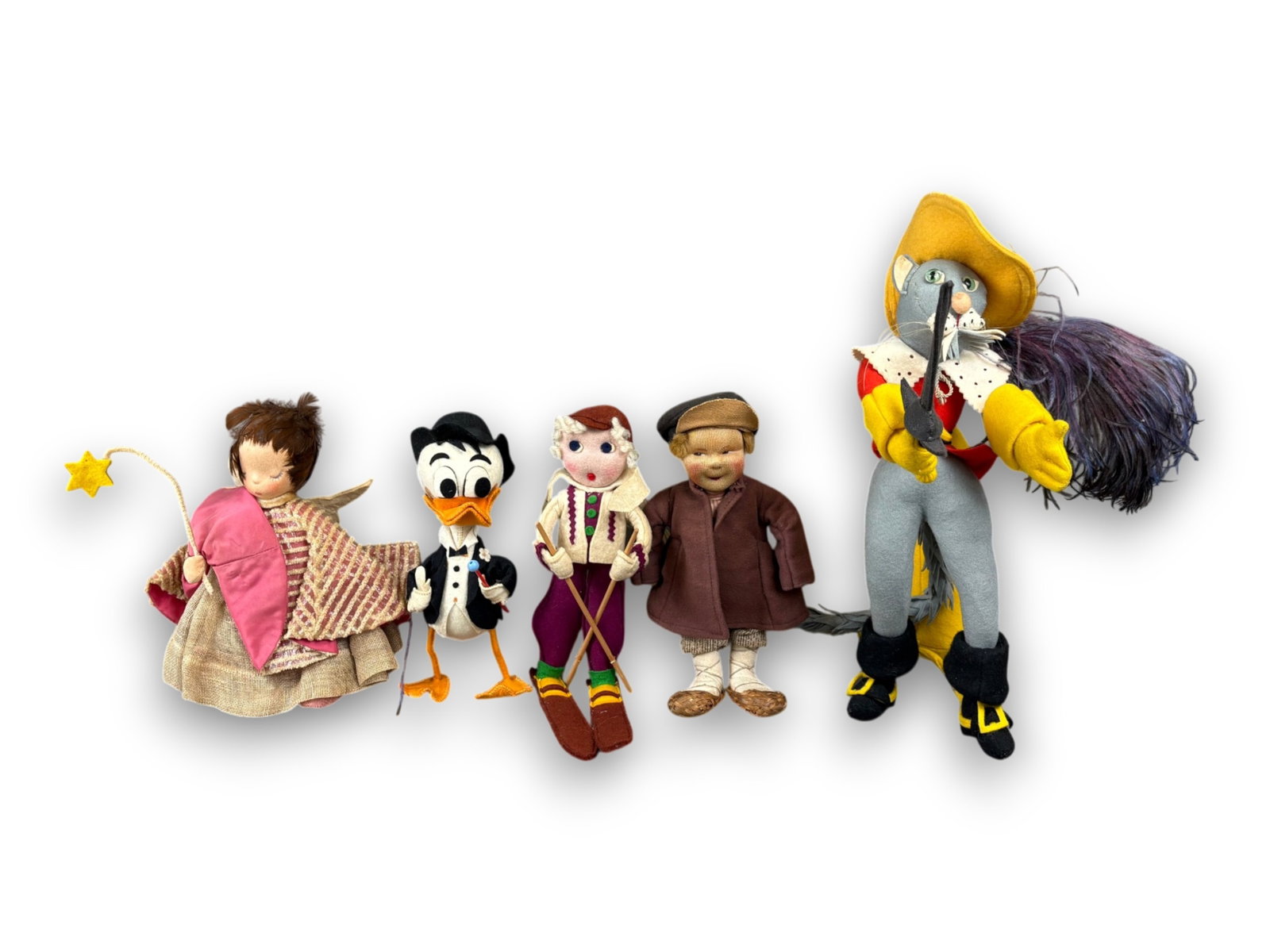 (18) Cloth Dolls - 2