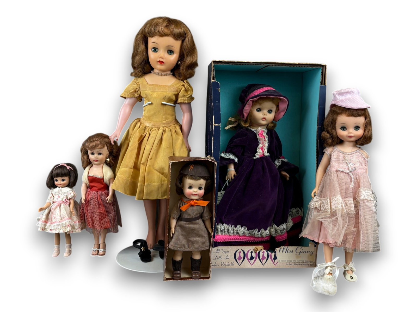 (6) Vintage Vinyl Dolls (1 of 16)
