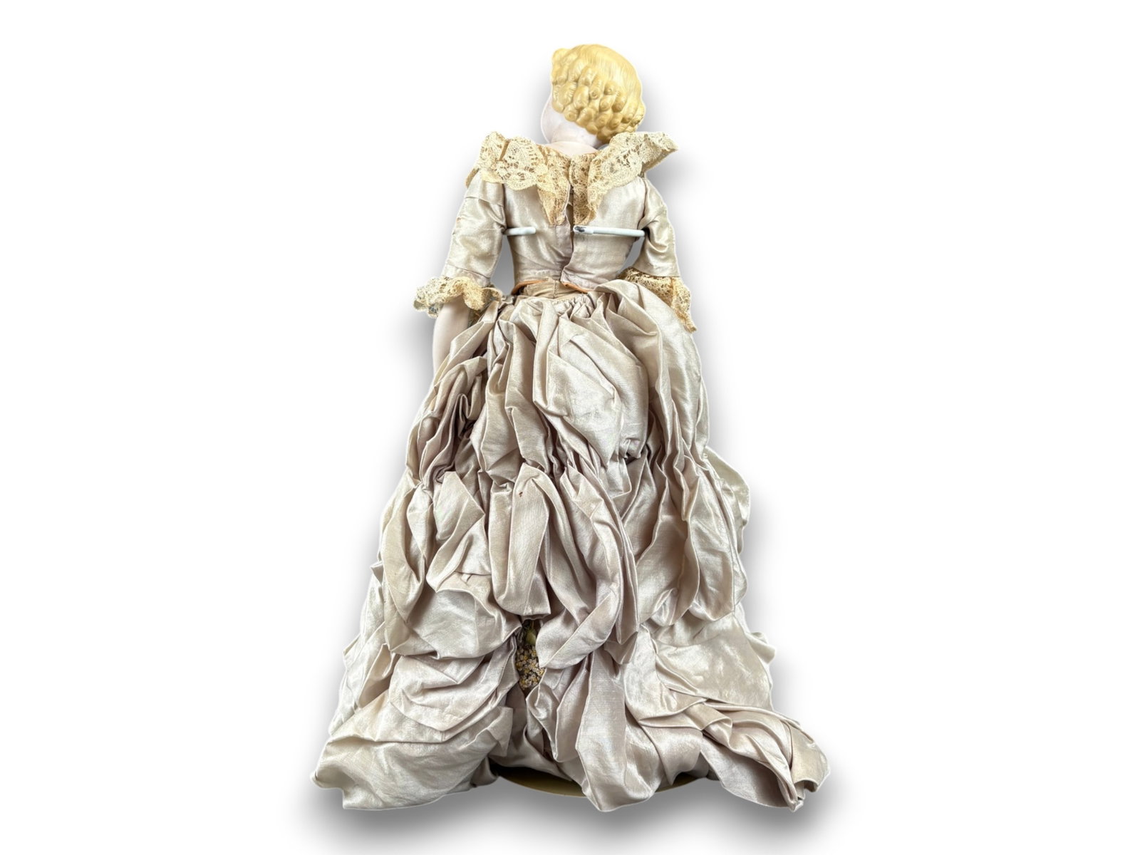 German Tinted Bisque Head Doll - 4