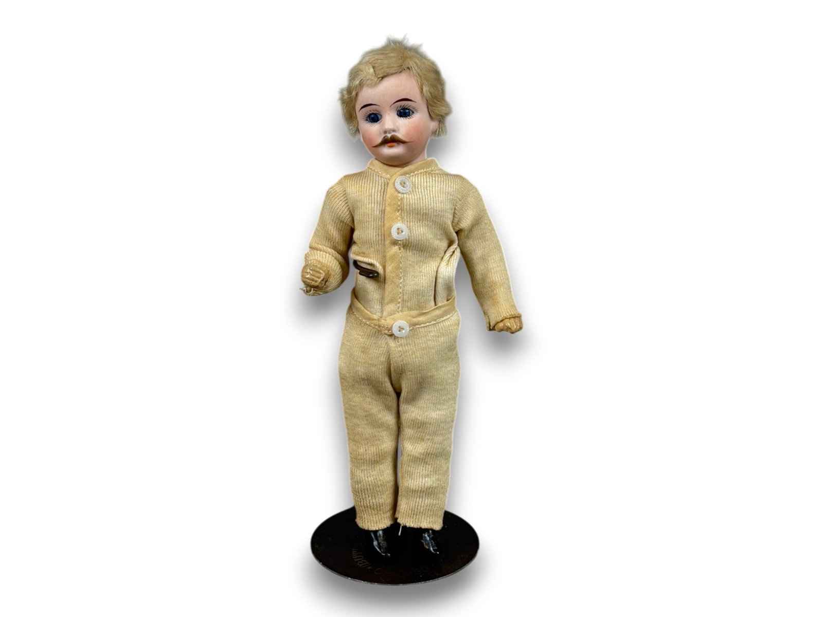 Antique Dolls in Display Case - 2