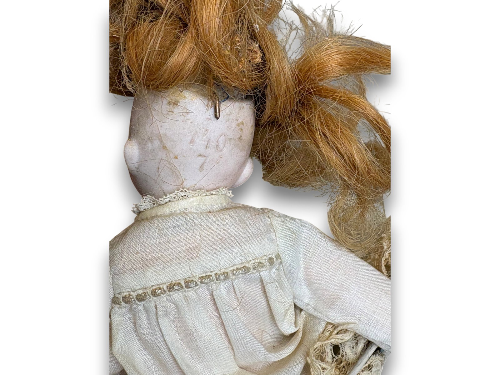 Antique Dolls in Display Case - 8