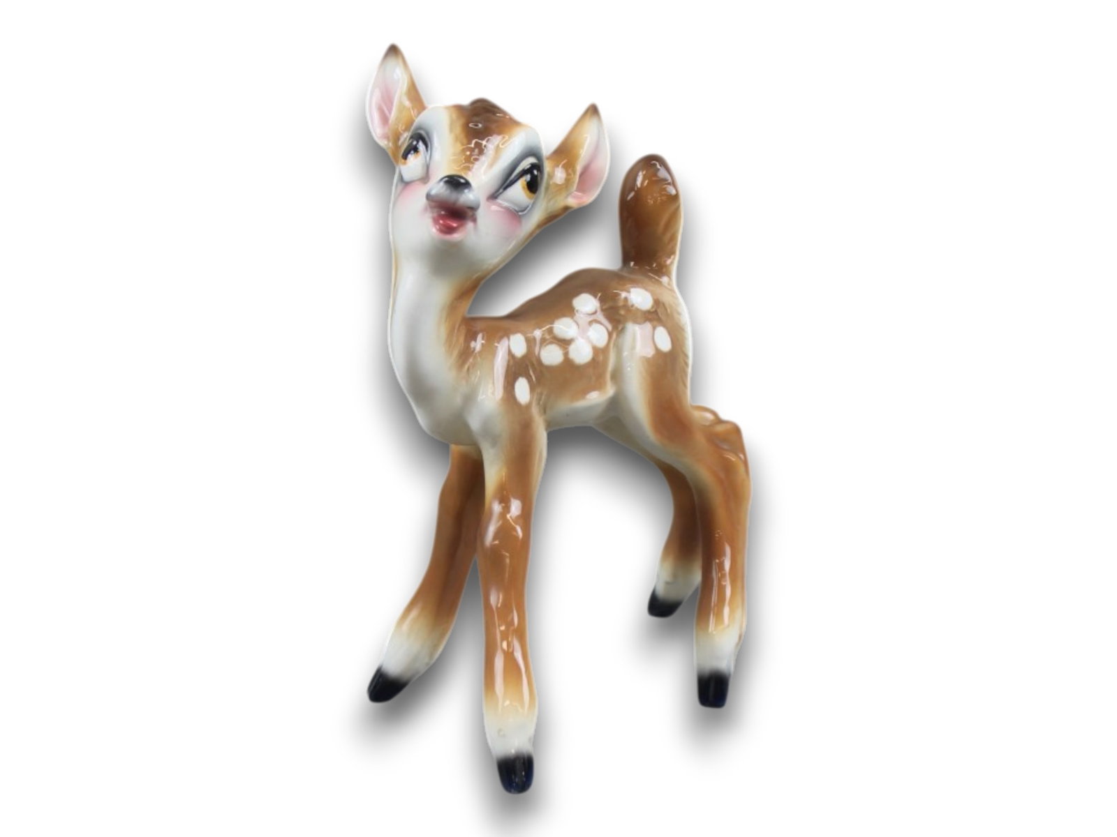 Zaccagnini. Bambi.: 9" Tall in Excellent condition. Shipping: Weiss Auctions offers full-service, in-house shipping for nearly all items in this auction. For a shipping quote, please contact us prior to the sale at info@