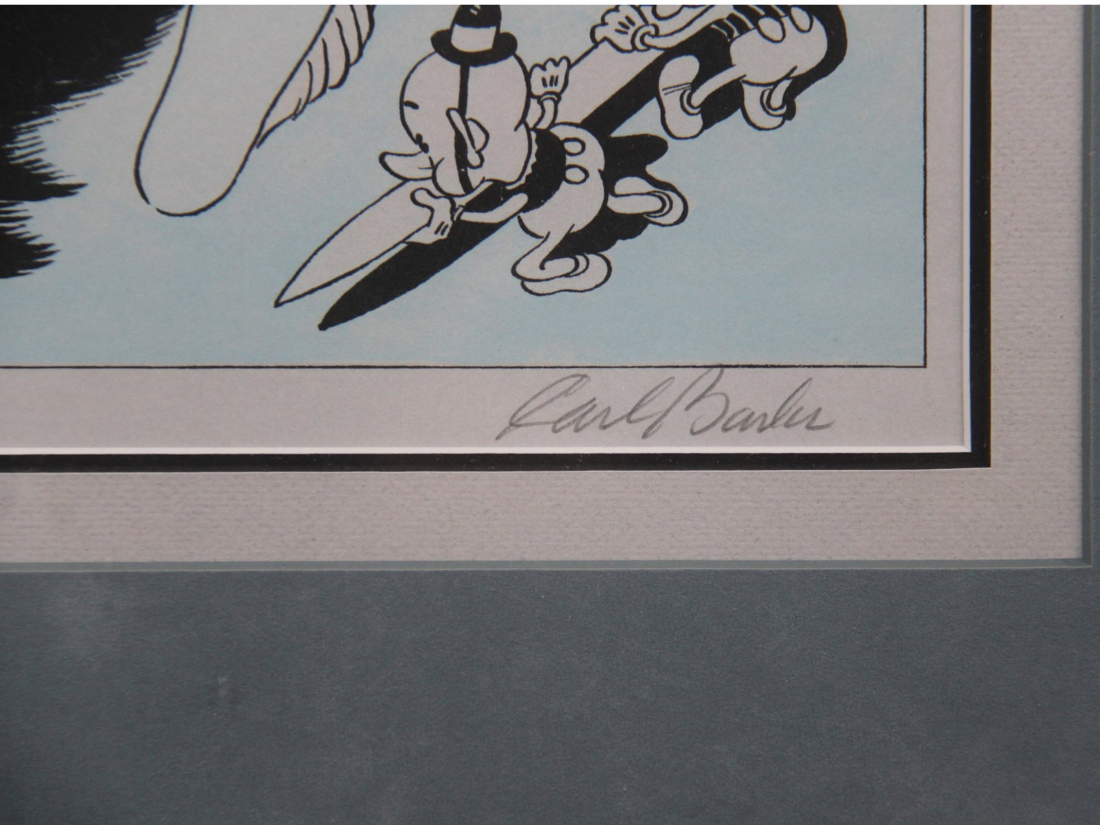 Carl Barks, Signed LE Litho Printers Proof Set - 5