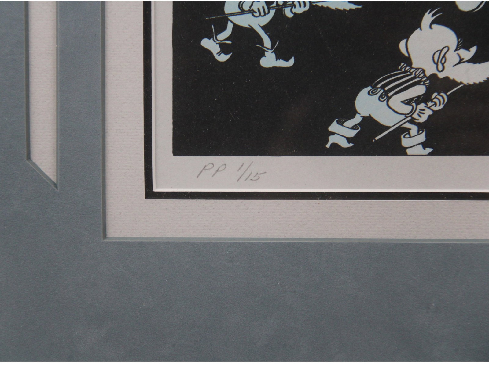 Carl Barks, Signed LE Litho Printers Proof Set - 6