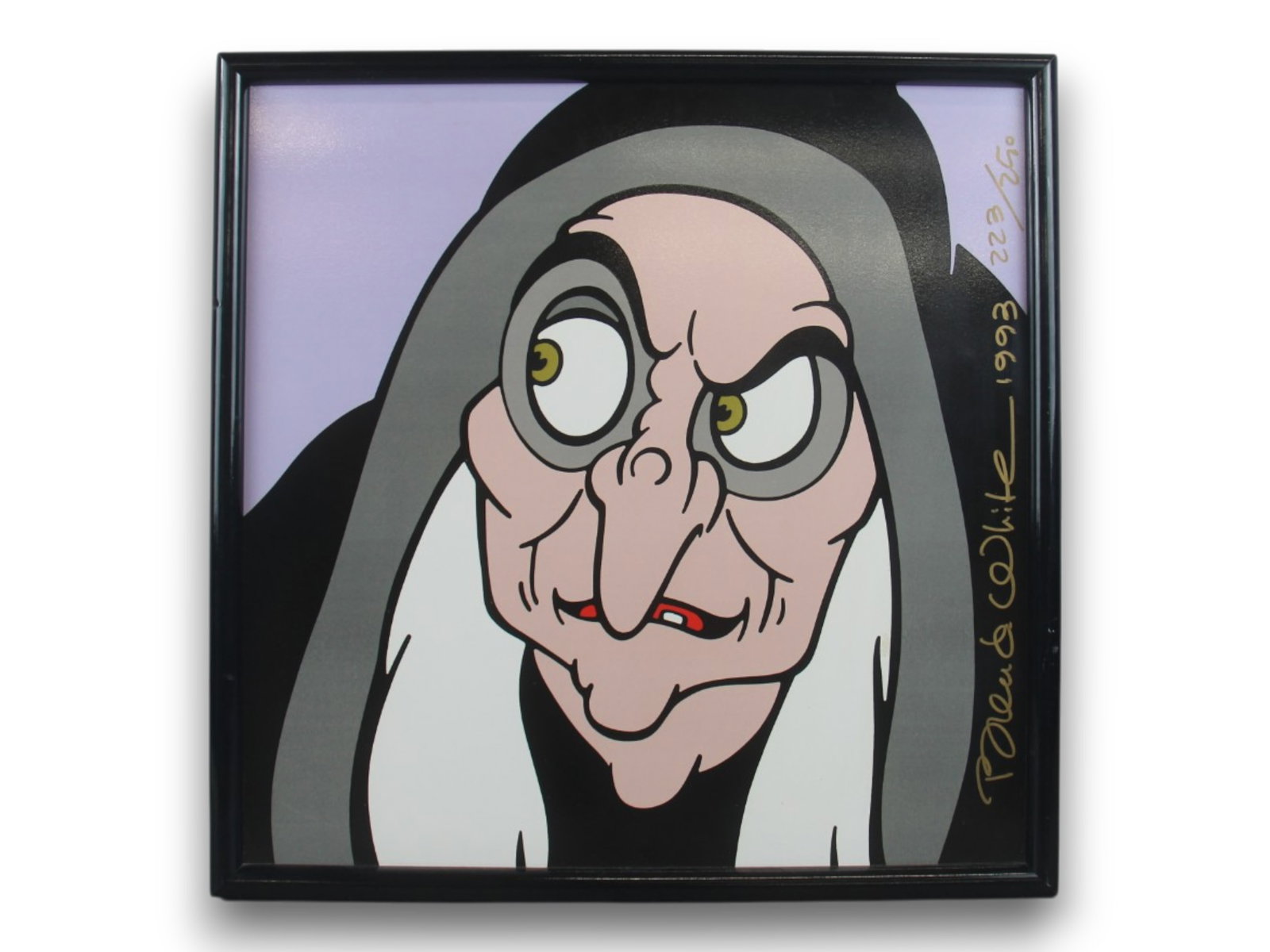 Brenda White Signed Old Hag Ltd Ed Art Tile (1 of 4)