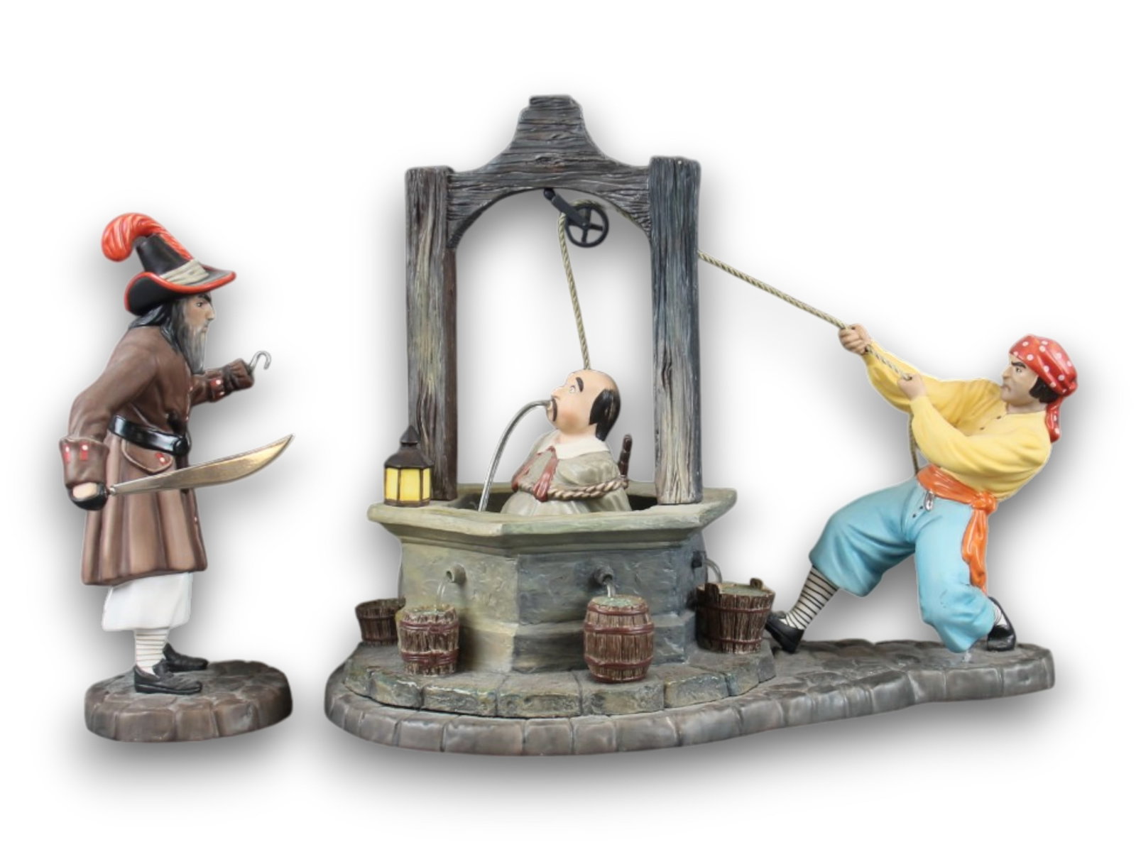 WDCC Disney Classic, A Pirate's Life for Me: Boxed Walt Disney Classics Figurine titled "A Pirate's Life for Me" from Pirates of the Caribbean. Numbered 414/1500. Includes COA. Box shows light edge/corner wear. Shipping: Weiss Auctions offers