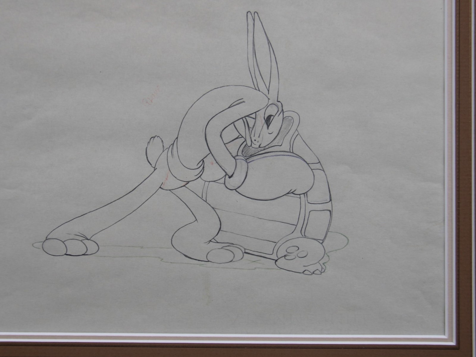 Disney, Toby Tortoise Returns Production Drawing - 2